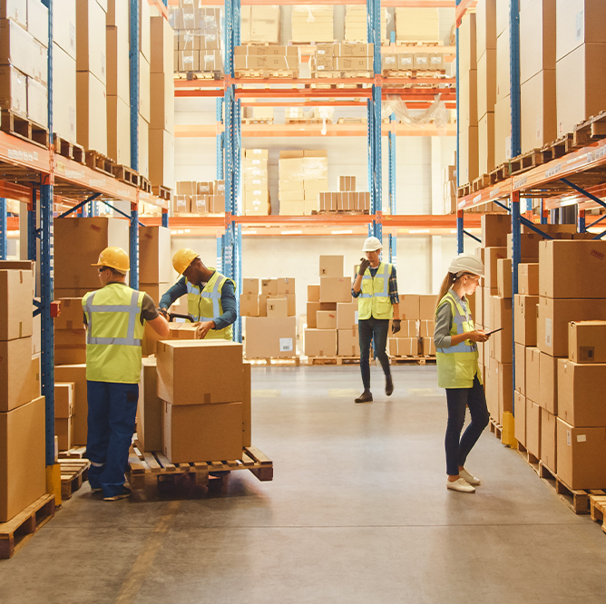 Warehouse isle